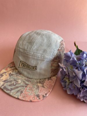 Casquette de baseball à dos en filet brun et fermeture à bouton-pression  Realtree Edge, pièce en silicone Huntshield, taille unique