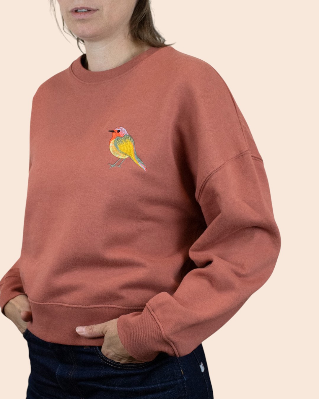 PULL ROUGE-GORGE ♀️ – Image 2