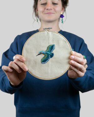 PULL MARTIN-PÊCHEUR ♀️