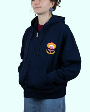 ZIPPÉ NAVY NÉOFLEUR ♀️