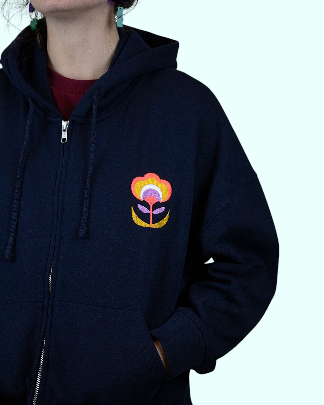 ZIPPÉ NAVY NÉOFLEUR ♀️ – Image 7